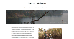 Desktop Screenshot of omarmcdoom.com