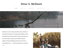 Tablet Screenshot of omarmcdoom.com